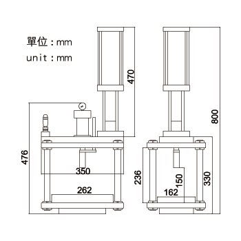 HYDRAULIC PRESS MACHINE-AOP-50 