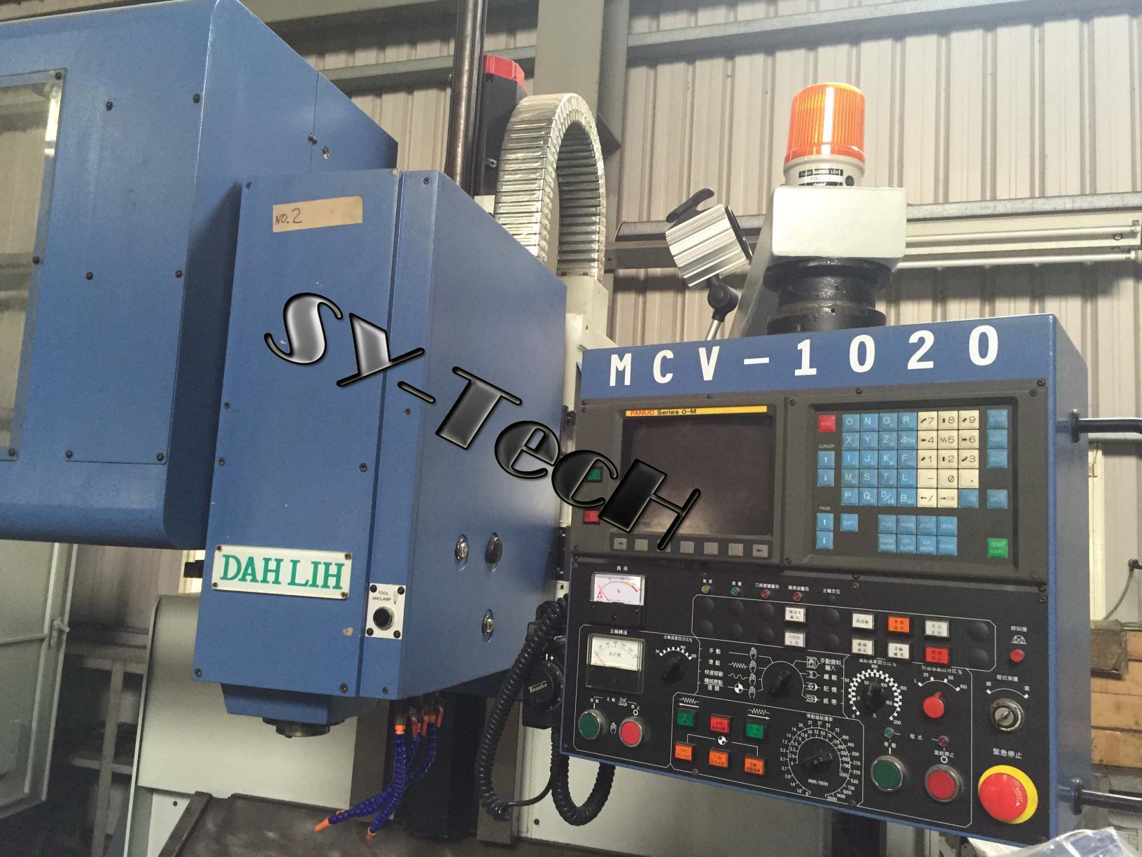 DAHLIN VERTICAL MACHINING CENTER-MCV-1020