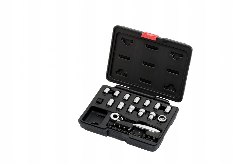 INSERT-SNAP WRENCH & SUPER SHORT SOCKET SET 