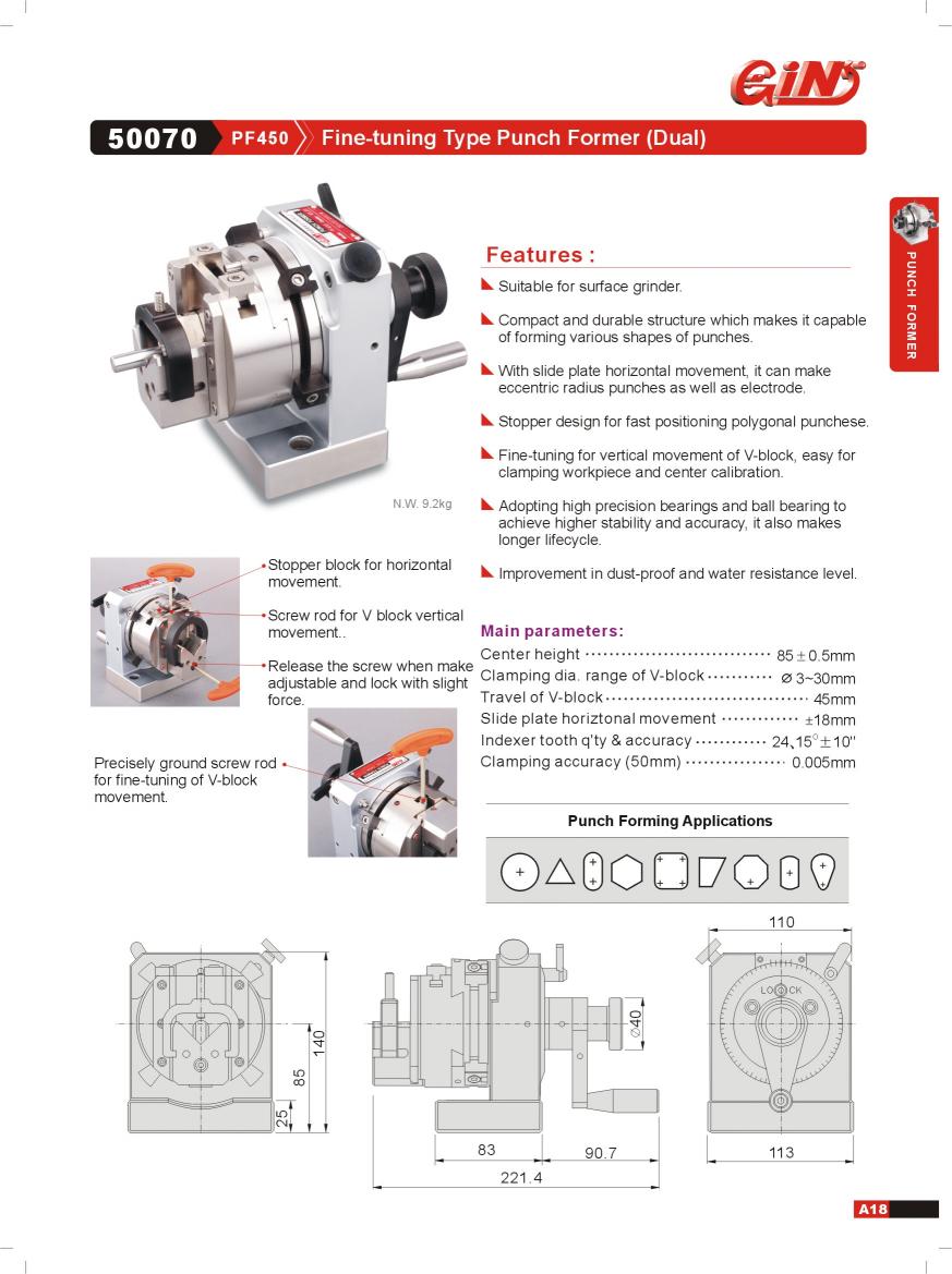 Punch Formers-沖子成型器