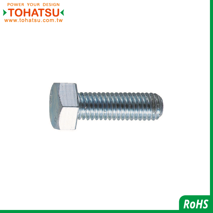 Hexagon Bolts (Material: Steel)(Full teeth)-B22