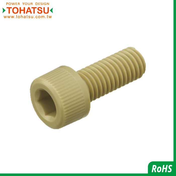 Hexagon socket head plastic screw (Material: PEEK)-PEEKCB