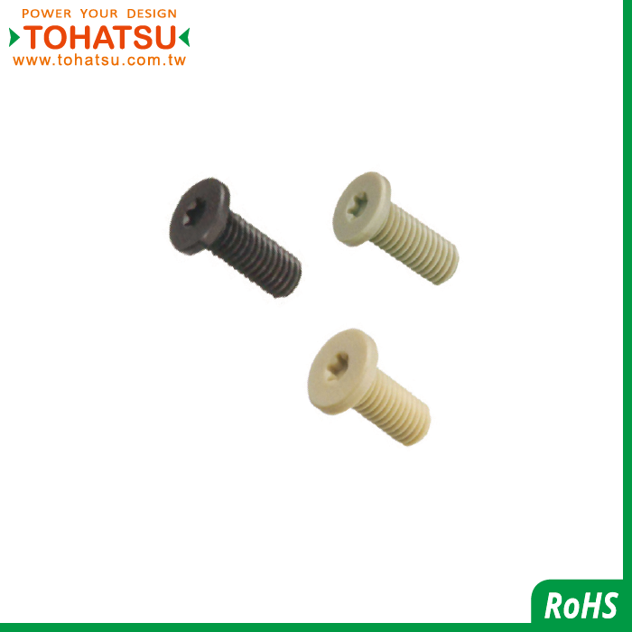 Space Saving Torx screw(Materials:RENY／PEEK／PPS)-QCMC SCFC SSPC