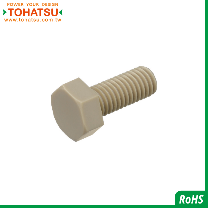 External Hexagon Plastic Bolts (Material: PEEK)-BPEEK-BTM