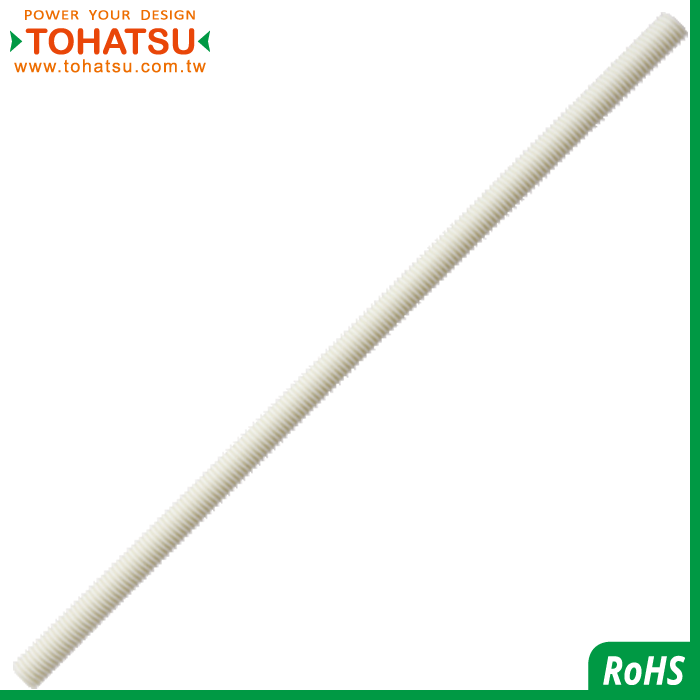 Plastic Fully-Threaded Bolts (Material: RENY)-RENYZB