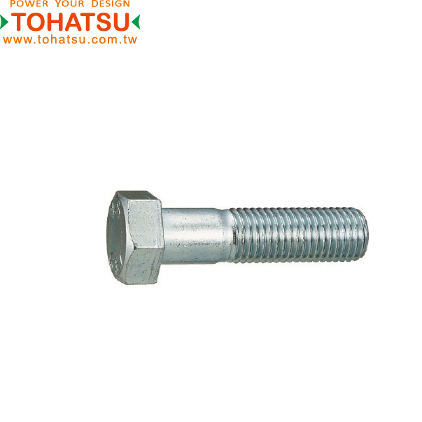 Hexagon Bolts (Material: Steel)(Half teeth)