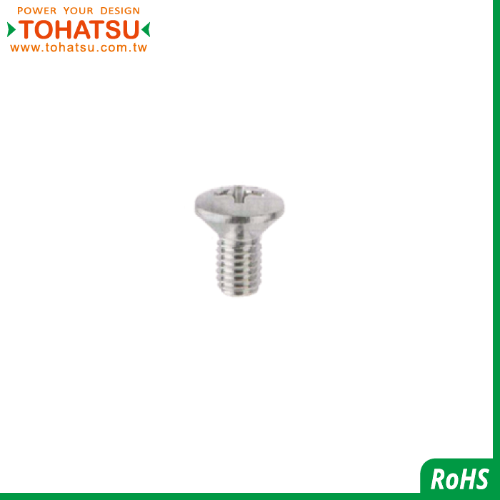 Countersunk head Phillips screw (Material: Steel／SUS)-NSARA NSARAS