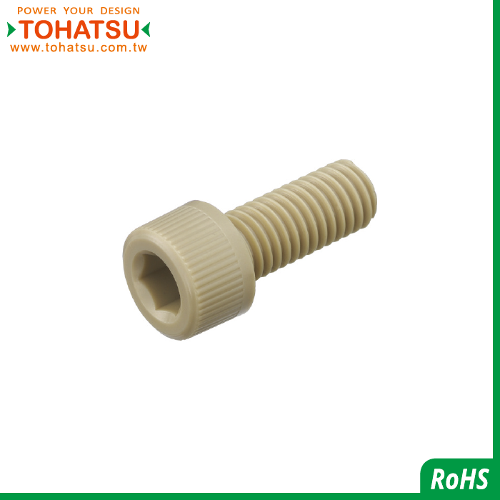 Low head hexagon socket head plastic screw (Material: PEEK)-BPEEK-LCM