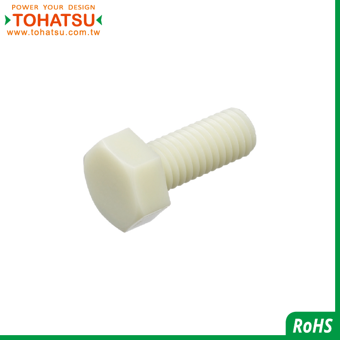 Hexagon plastic bolts (Material: RENY)-BRENY-BTM