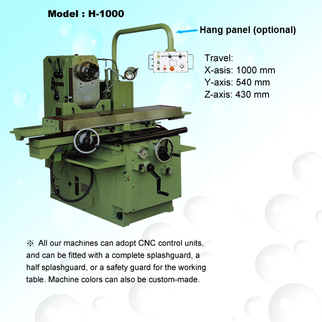 Bed-Type Horizontal Milling Machine