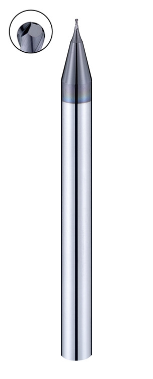 Micro Diameter 2 Flutes Ball Nose End Mills