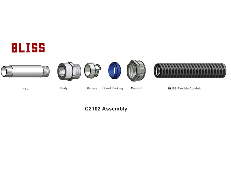 Female Combination Coupling - PF Thread-C2102