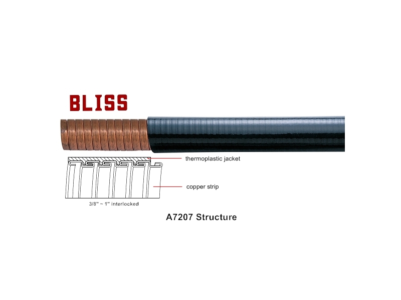 Liquid Tight EMI Shielding Flexible Steel Conduit-A7207