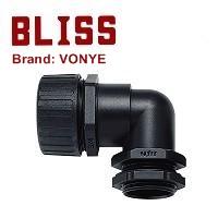 Nylon 90° Connector - PF Thread (Suitable for type E2017)-L0419