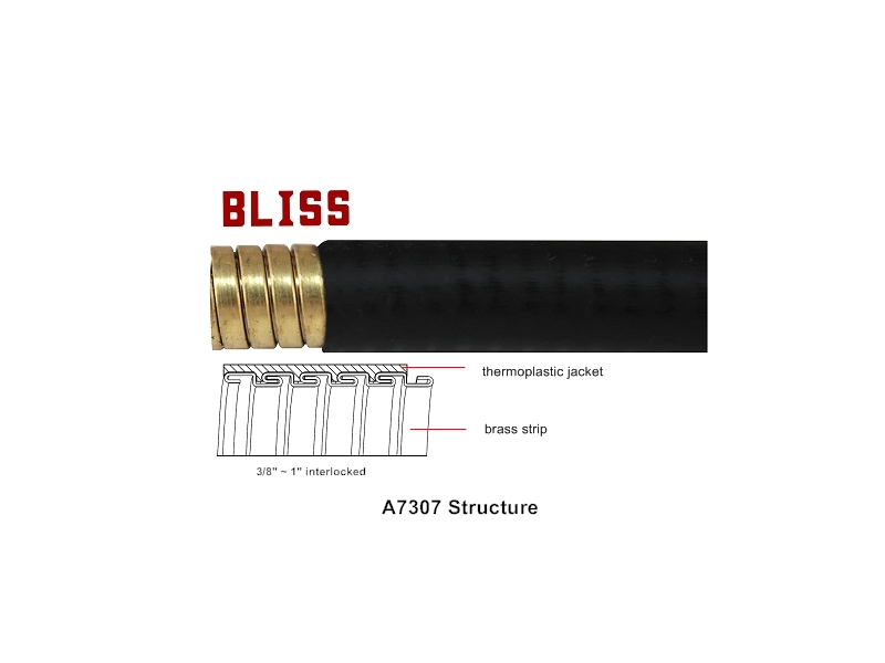 Liquid Tight EMI Shielding Flexible Steel Conduit-A7307