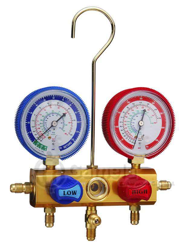 2-WAY BALL-VALVE MANIFOLD GAUGE SET