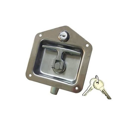 Locking Folding T Handle Stainless Steel Polished