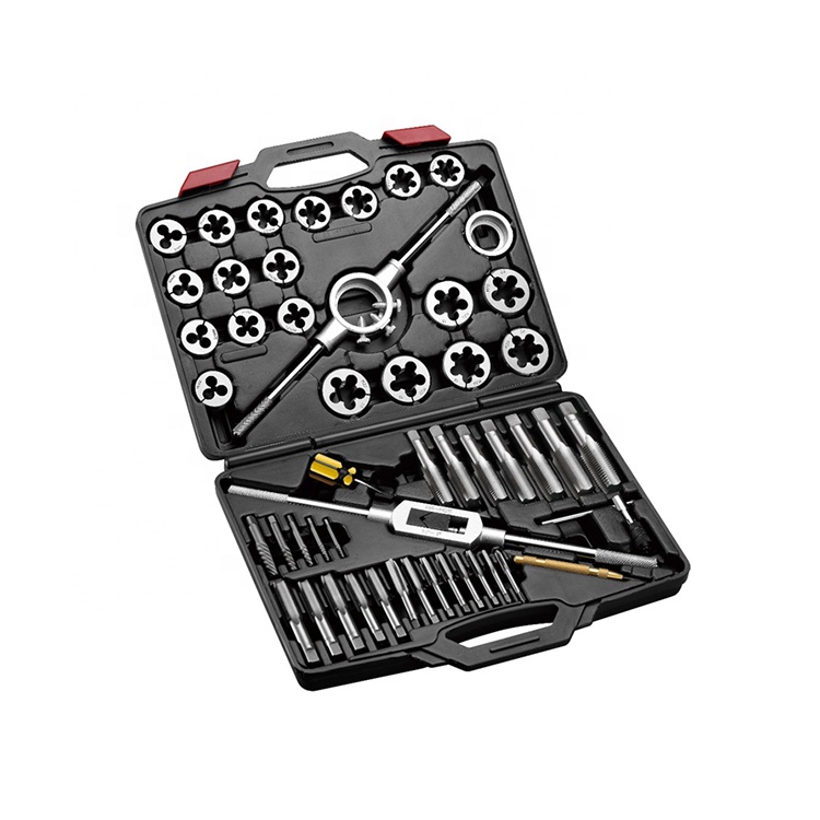 High Grade Tungsten Alloy Steel 51 Piece Metric Tap & Die Set