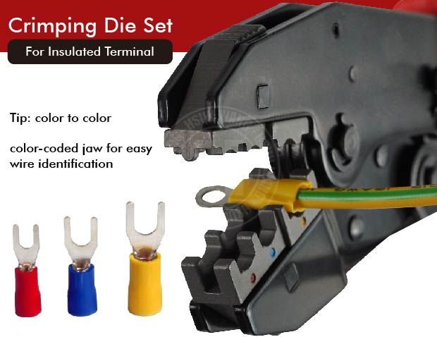 Die for Insulated Terminal ／ Item No. : J12JA-J12JA