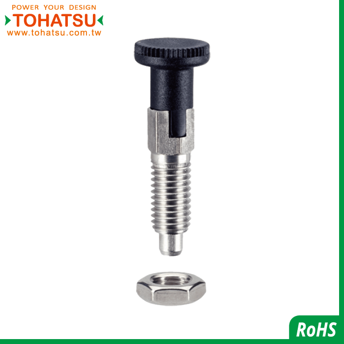 Index Plungers (material: steel ／ SUS303) (with knob)-22120