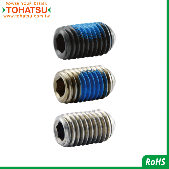 Ball plungers (Material: Steel／SUS304) (Inner hexagon)-BP SBP