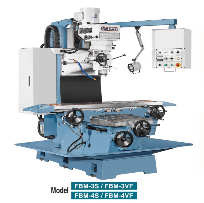 Heavy duty Bed type Vertical Milling Machine-FBM-3S/VF ; FBM-4S/VF ; FBM-5S/VF