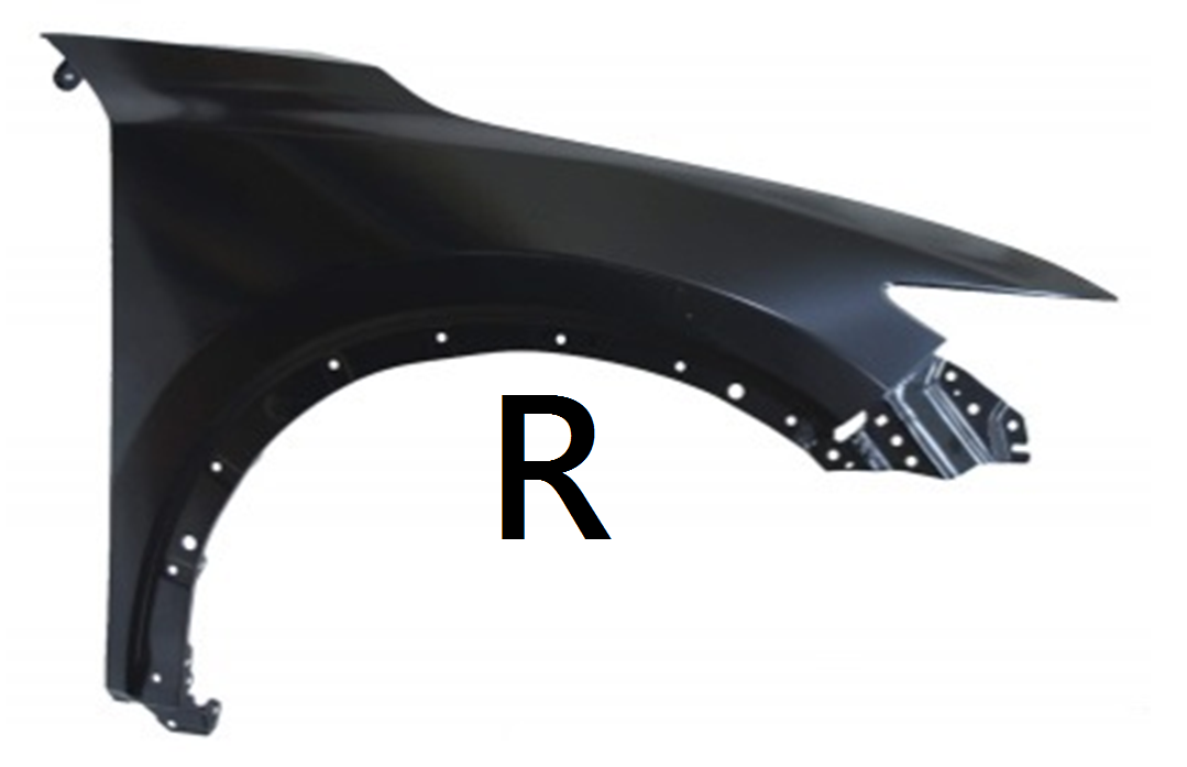 F.FENDER W／O LAMP HOLE RH For MAZDA-OE:KB7W-52-111、ITEM NO:MZ67A02AR-MZ67A02AR