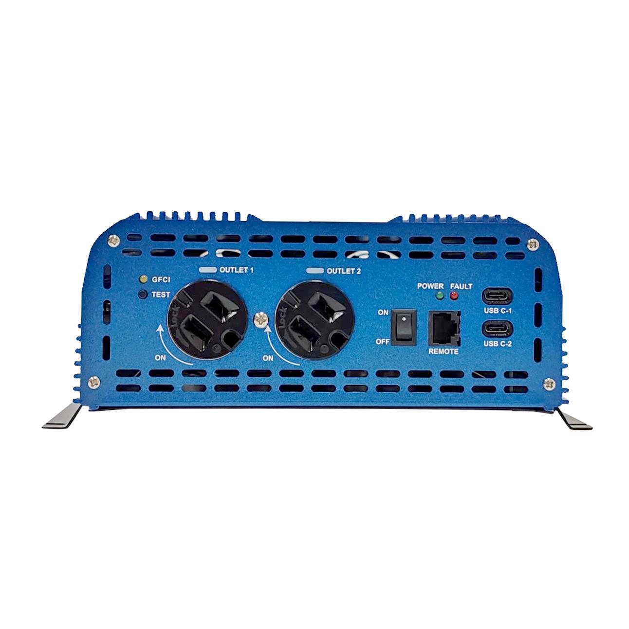 2000W 12V 24V 48V GFCI PURE SINE WAVE POWER INVERTER-GF-12-2001NS