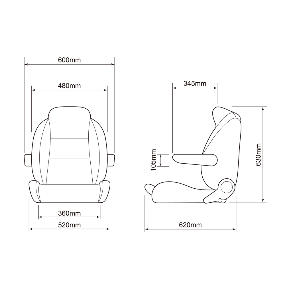 Helm Seat (HS-B)