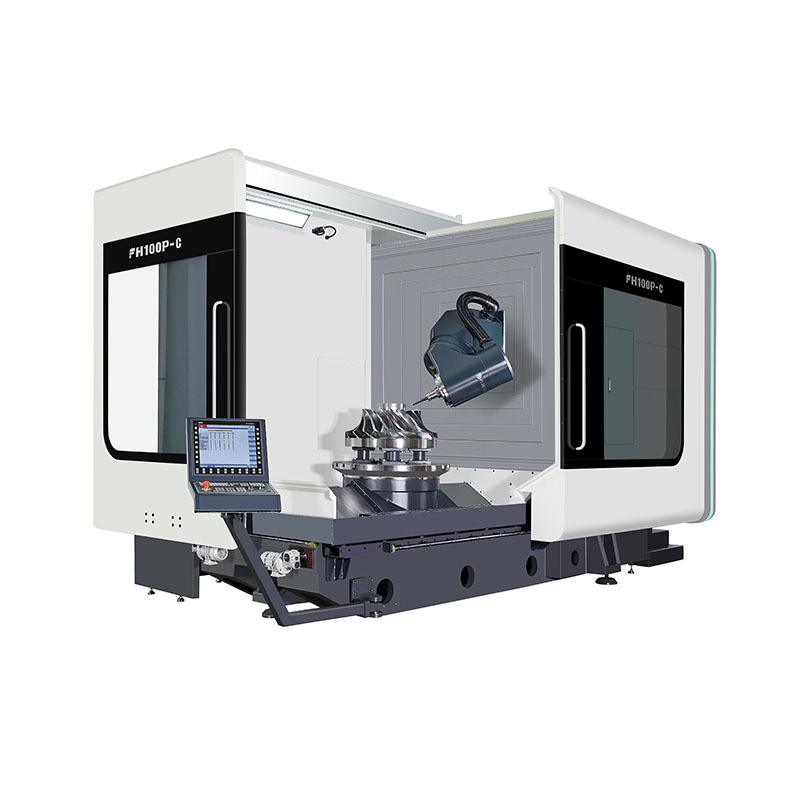 五軸聯動銑車複合加工中心