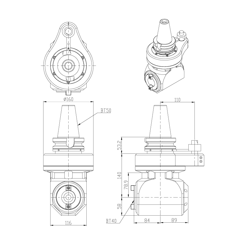 BT50-BT40 Series-DK90-BT50-BT40