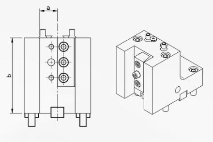 Turning tool holder -BMT - Static