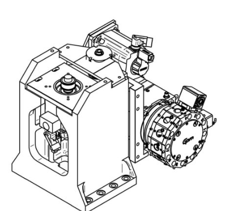 VDI／Radial／Driven turret with Y axis (external mount)