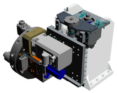 VDI／Axial／Driven turret with Y axis (external mount)