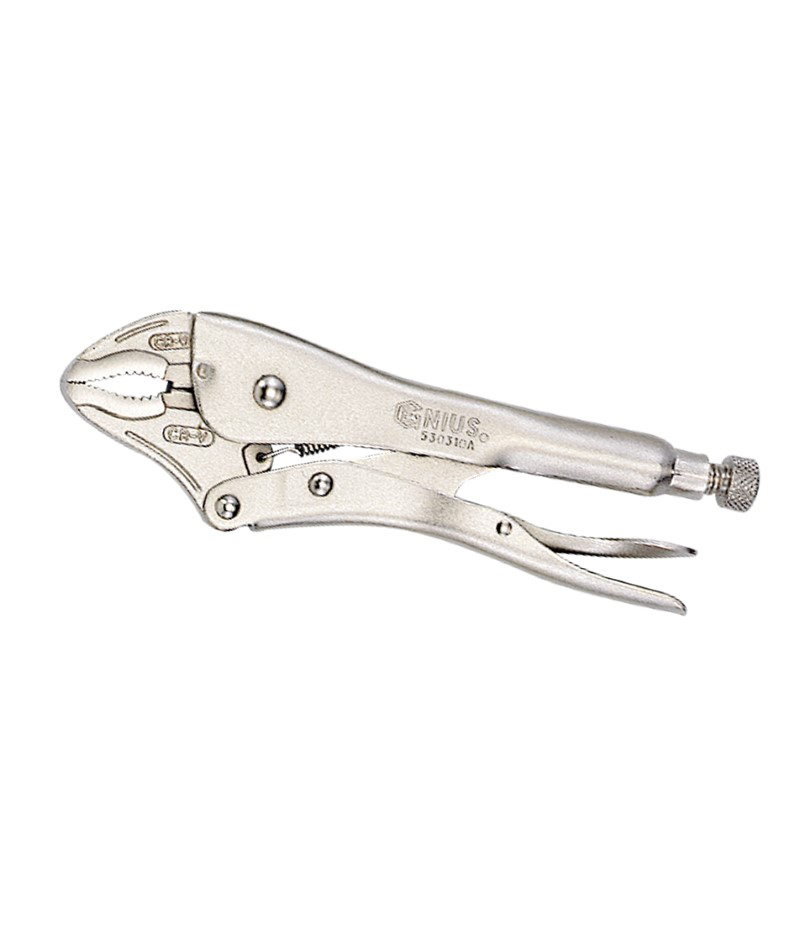 Locking Pliers-Curved Jaw Locking Pliers w／ Cutters