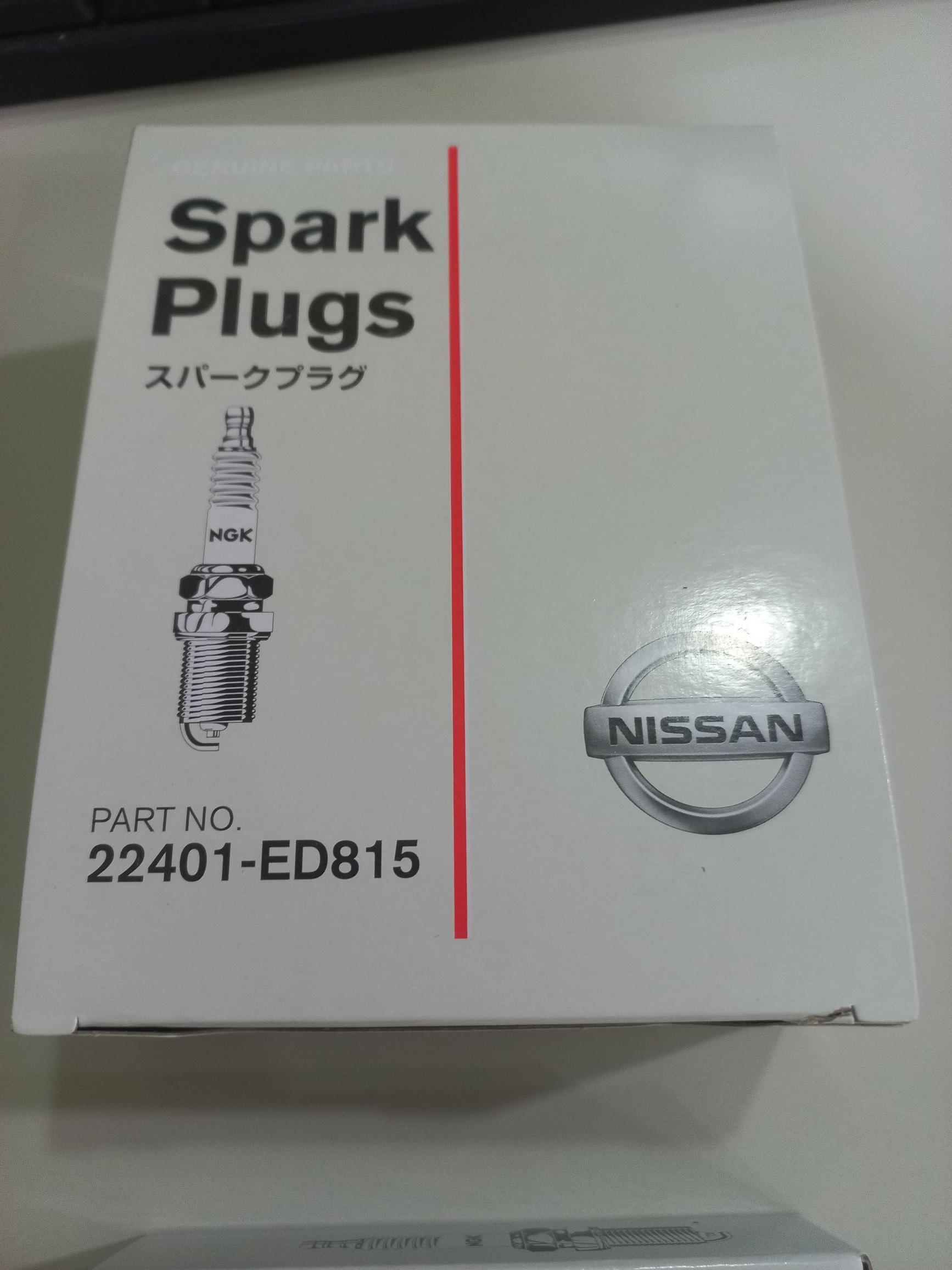 PLUG SPARK NISSAN-OE:22401-ED815、22401-5RB1B-22401-ED815、22401-5RB1B