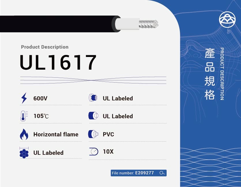 PVC Wire – UL1617-UL1617