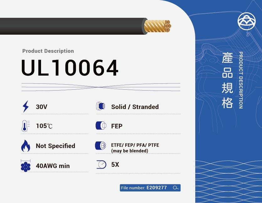 FEP Wire – UL10064-UL10064