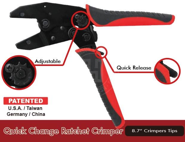 Automotive Interchangeable Crimper Kit ／ Item No: JBCE1- JBCE1