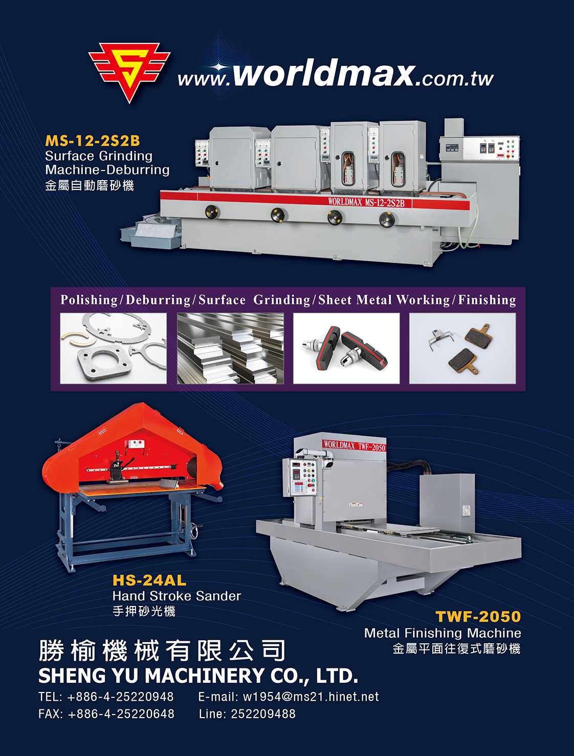 SHENG YU MACHINERY CO., LTD.