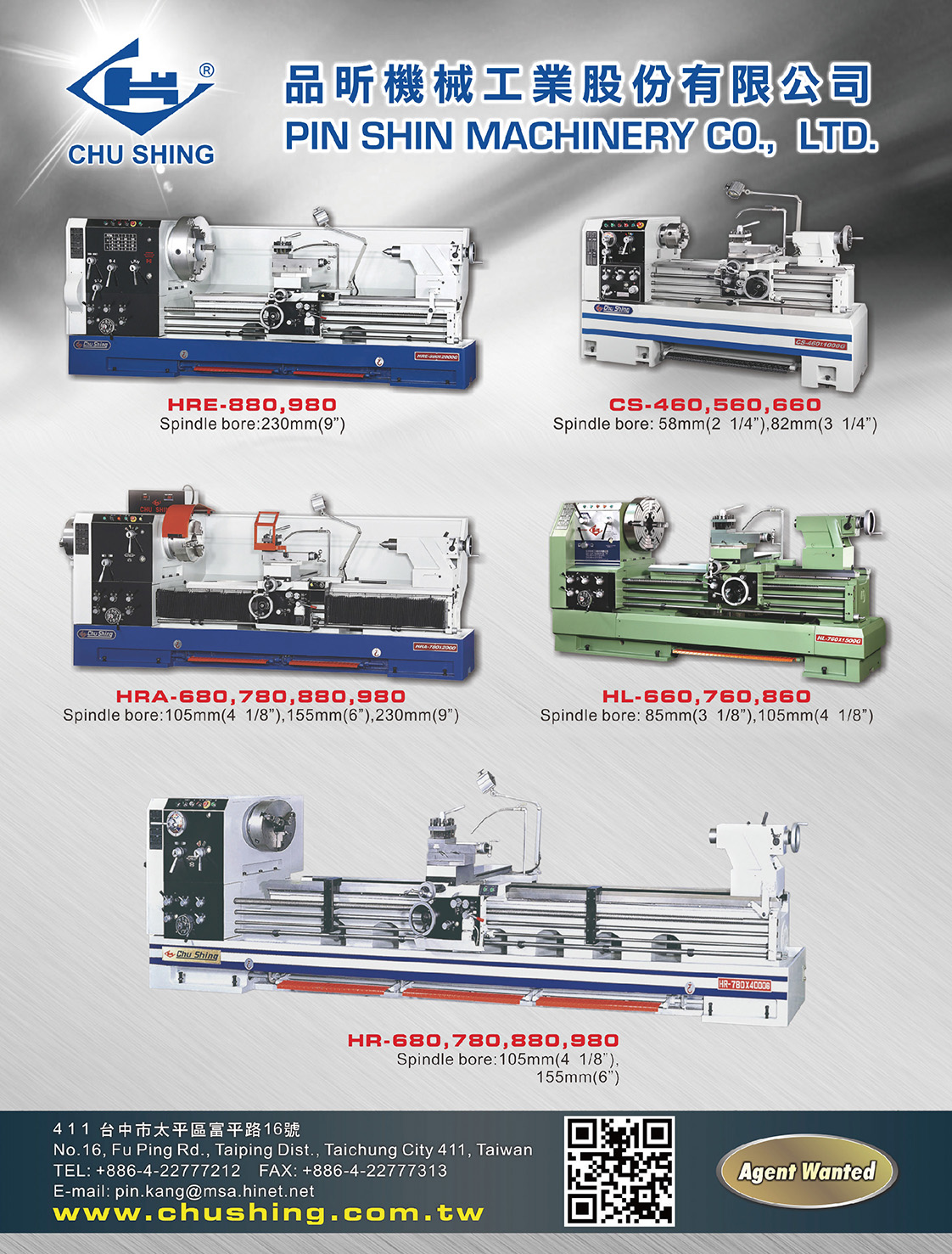 PIN SHIN MACHINERY CO., LTD.