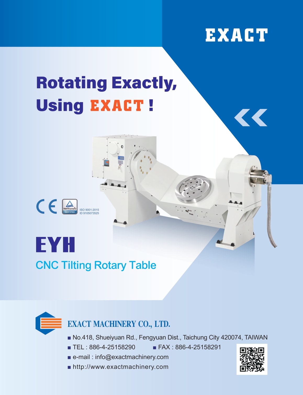 EXACT MACHINERY CO., LTD.