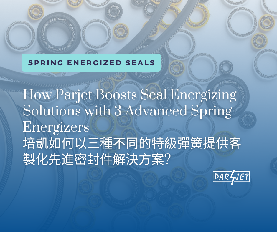 How Parjet Boosts Seal Energizing Solutions with 3 Advanced Spring Energizers